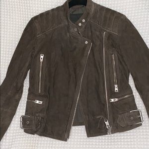 ALL SAINTS suede jacket